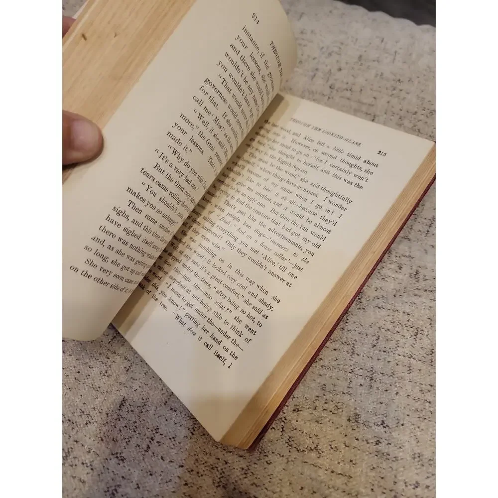 Alices Adventures In Wonderland Through Looking Glass New Ed Vol 1 Antique